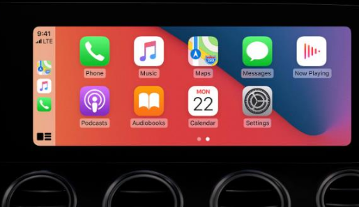 富川apple维修网点分享如何将iPhone连接到CarPlay 